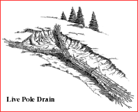 diagram: live pole drain